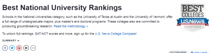 美国大学排行榜:2024USNews全美最佳大学排名TOP10